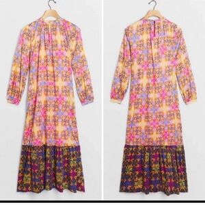 NWT ANTHROPOLOGIE Roopa Rosamel Maxi Dress